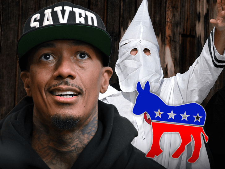 TV personality Nick Cannon calls the U.S. Democratic Party the 'Party of the KKK'